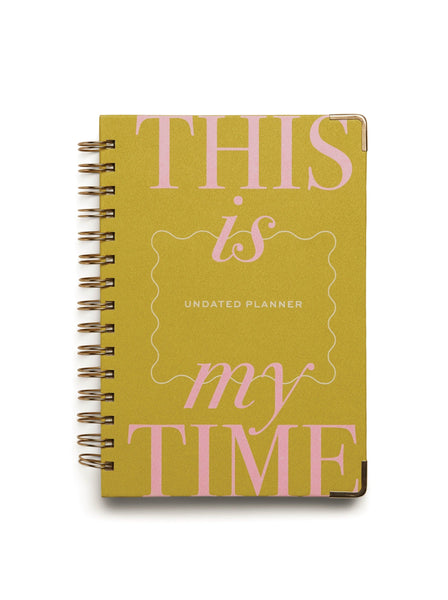 Paddywax Undated Perpetual Planner - My Time