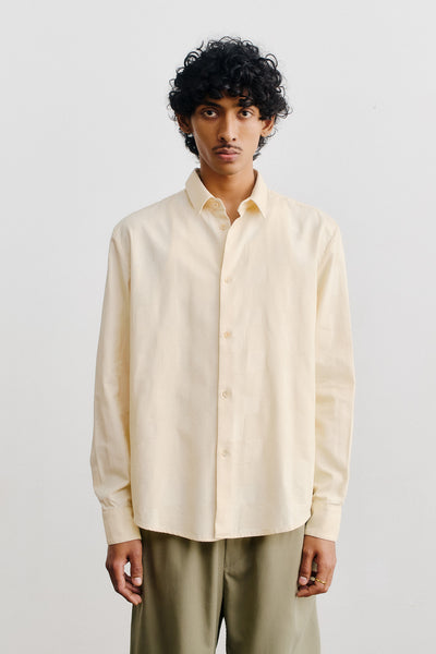 A KIND OF GUISE Fulvio Shirt Cubed Ivory