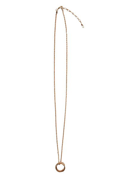 Eb & Ive Solace Necklace - Gold Ring