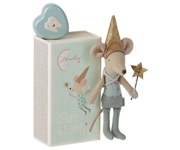 Maileg Tooth Fairy Mouse Blue