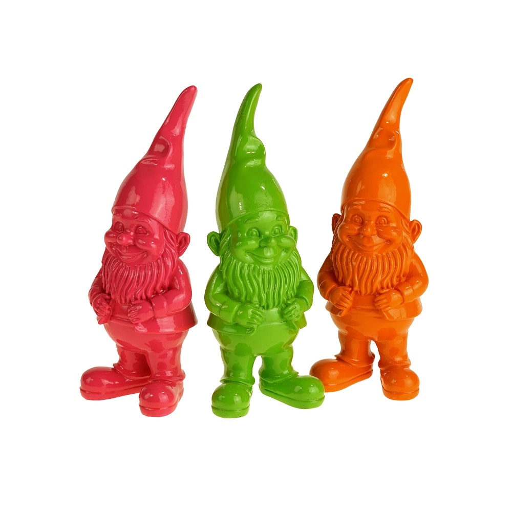 Werner Voss Medium Colour Gnome Figure : Pink, Green or Orange