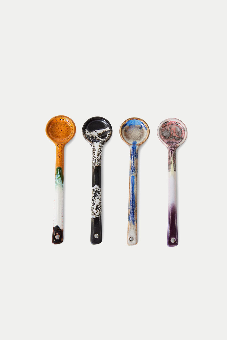 HK Living Force 70s Ceramics Spoons M - Set Of 4