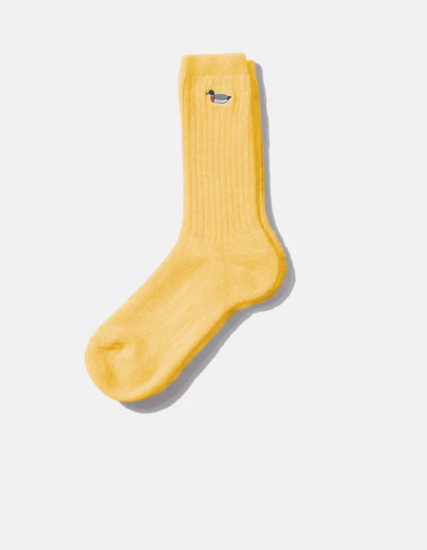 Edmmond Studio Yellow Duck Socks