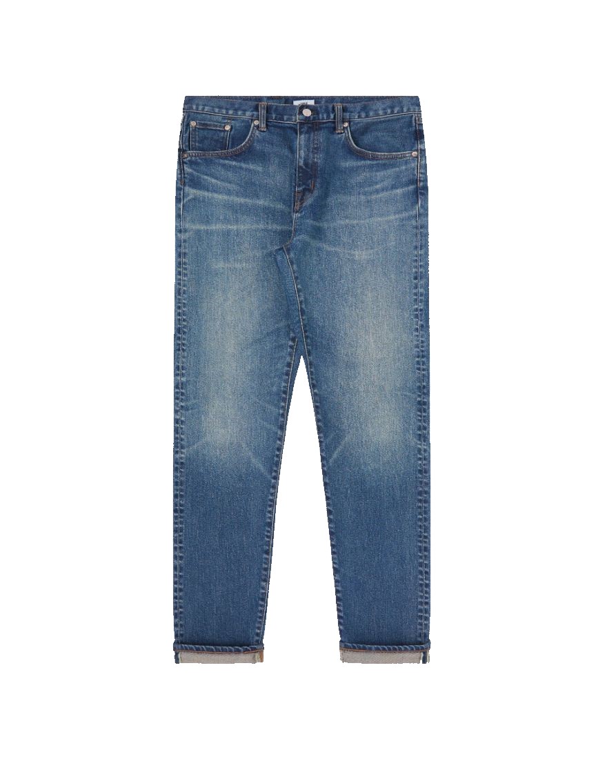 Edwin Edwin Slim Tapered Jeans Blue Mid Used L32