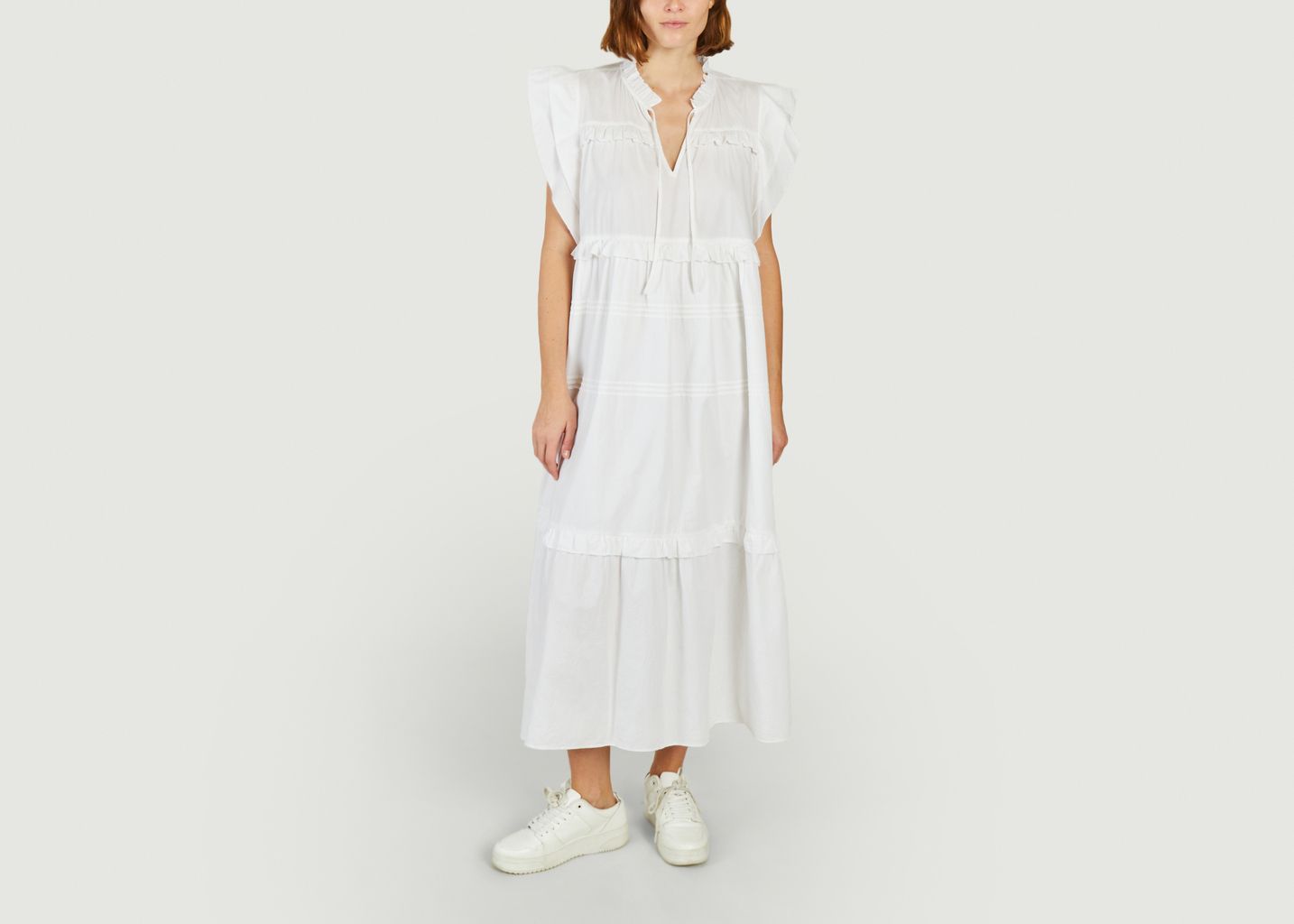 Skall Studio Clover Organic Cotton Maxi Dress