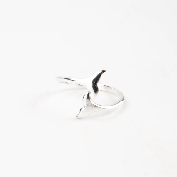 Pineapple Island Whale Tail Wrap Ring