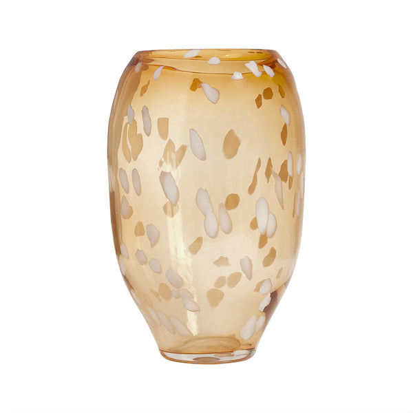 OYOY Jali Vase Large - Amber