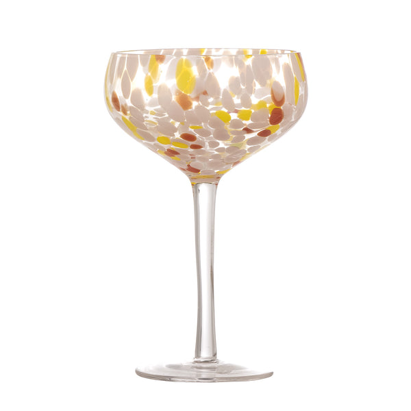 Bloomingville Lilya Cocktail Glass Rose Glass