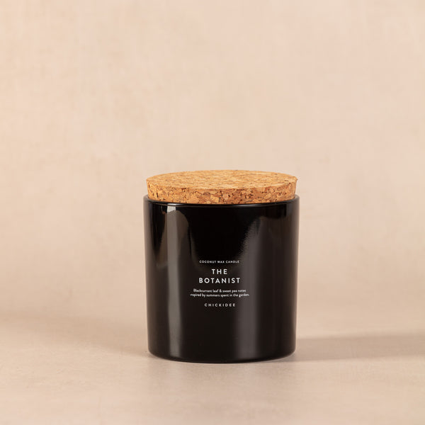 Chickidee The Botanist Scented Noir Candle