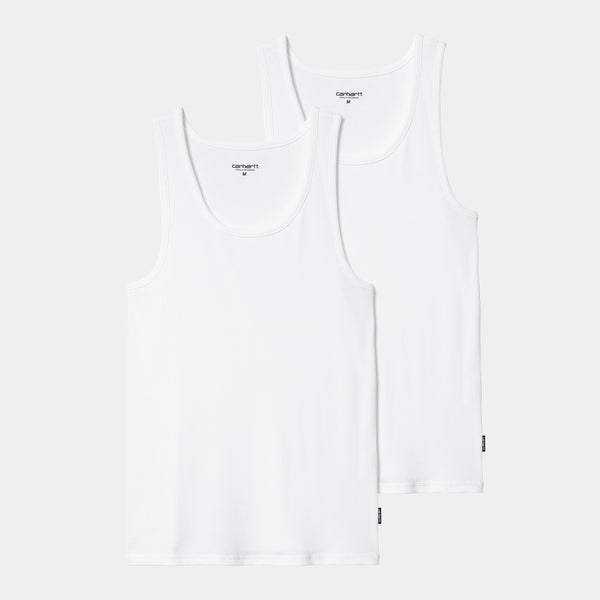 Carhartt Débardeurs A-shirt White (x2)