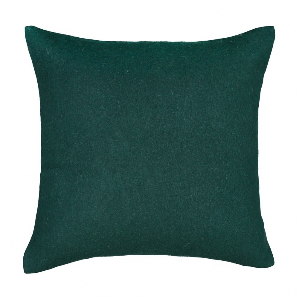 Elvang Denmark Classic Cushion Cover 50x50cm In Evergreen In 50% Alpaca & 40% Sheep Wool