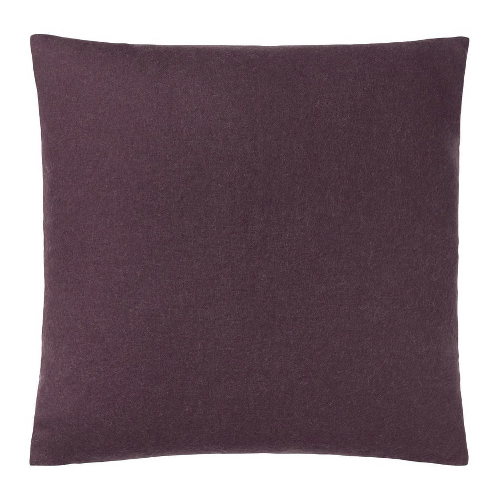 Elvang Denmark Classic Cushion Cover 50x50cm In Plum In 50% Alpaca & 40% Sheep Wool