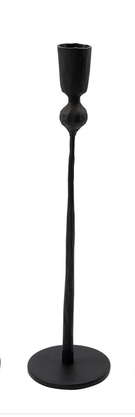 House Doctor Trivio, Candle stand, black, 41 cm 