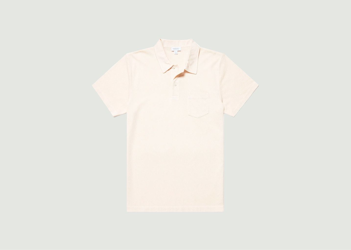 Sunspel Linear Mesh Polo Shirt