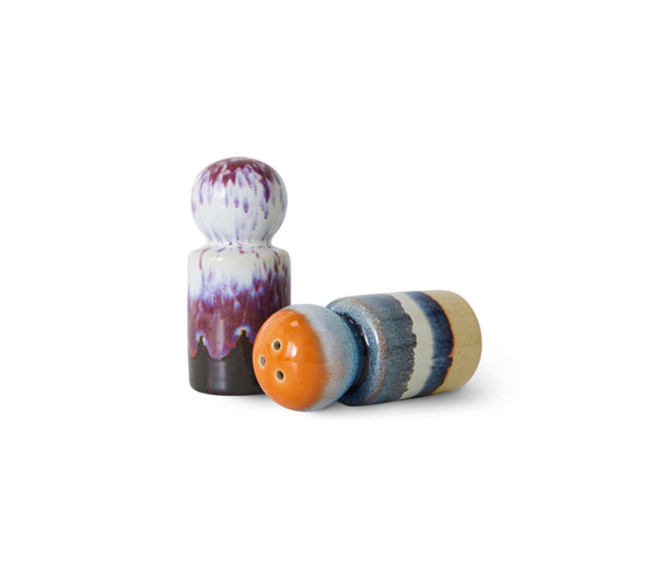 HK Living Hkliving 70s Ceramic Pepper & Salt Jar | Stargaze