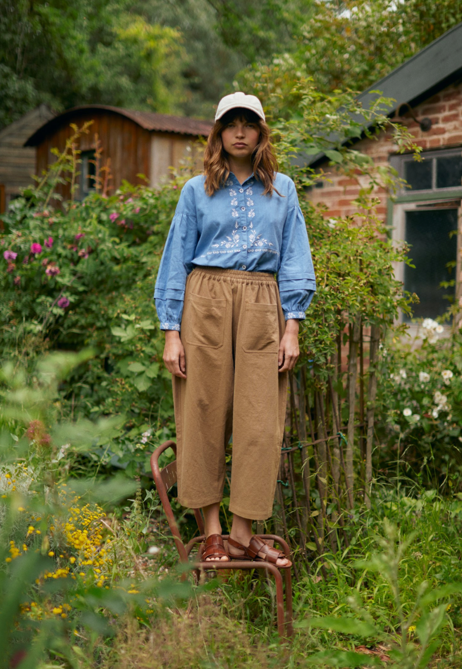 Sideline Sideline | Mary Trousers | Toffee