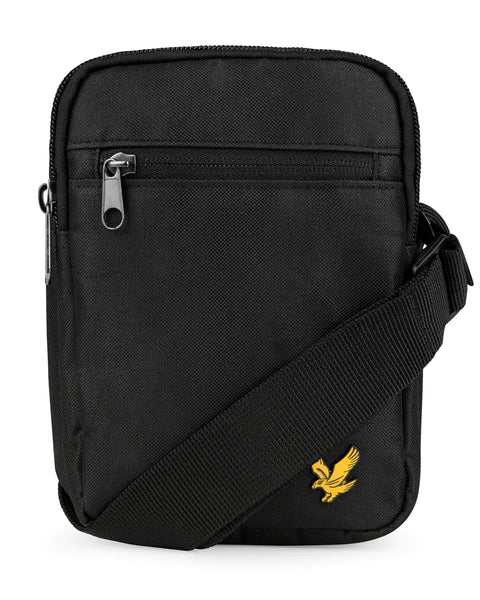 Lyle and Scott Reporter Bag In Black