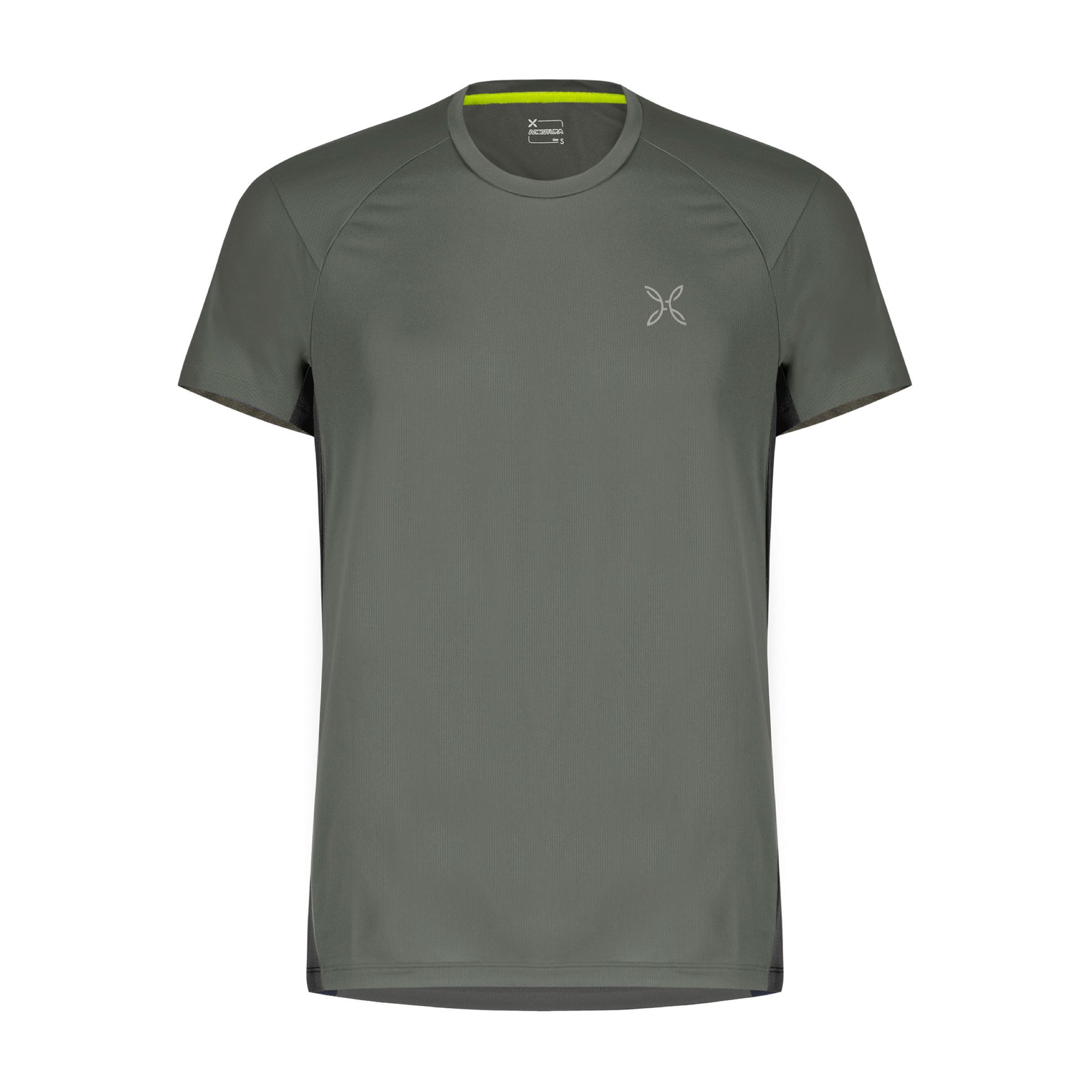 newtone T-shirt Join Uomo Verde Salvia/verde Lime