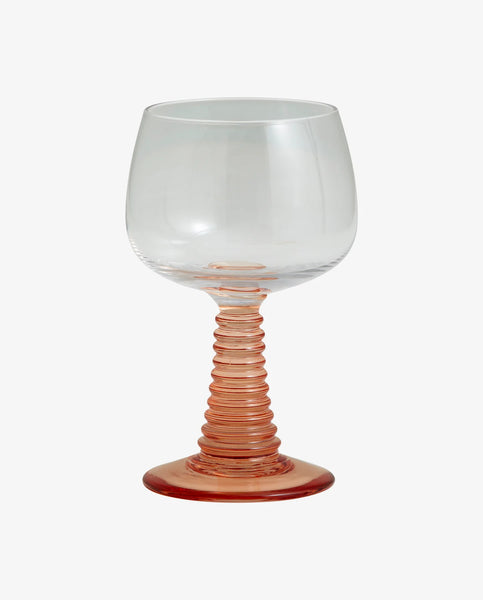 nordal-gorm-wineglass-pink-stem