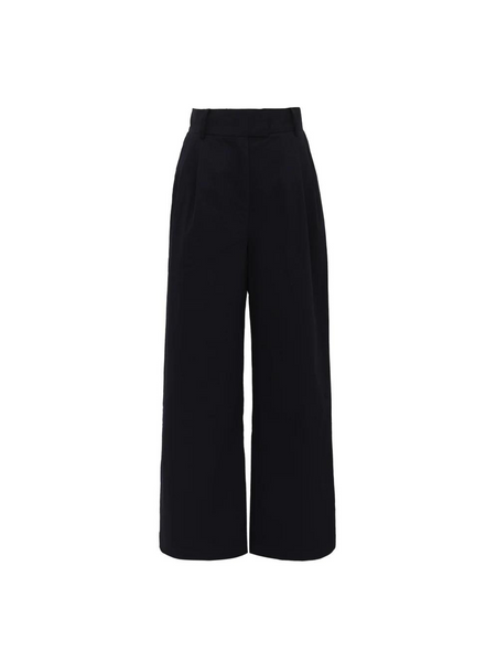 FRNCH Albane Trousers In Bleu Marine From