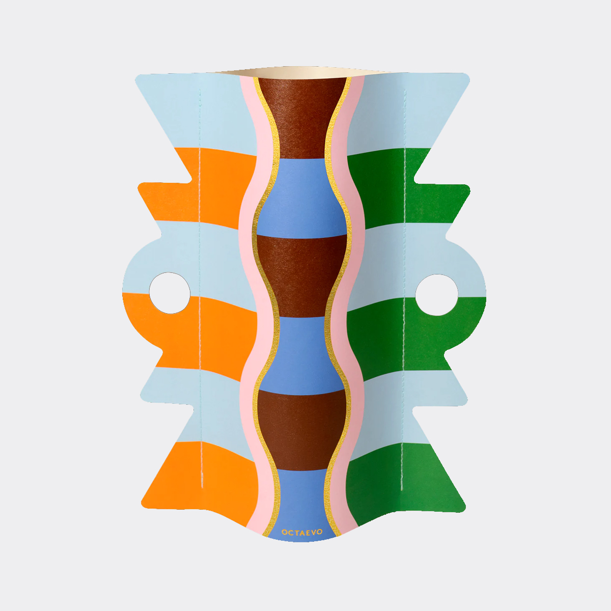 Octaevo Handcrafted Giza Paper Waterproof Flower Vase