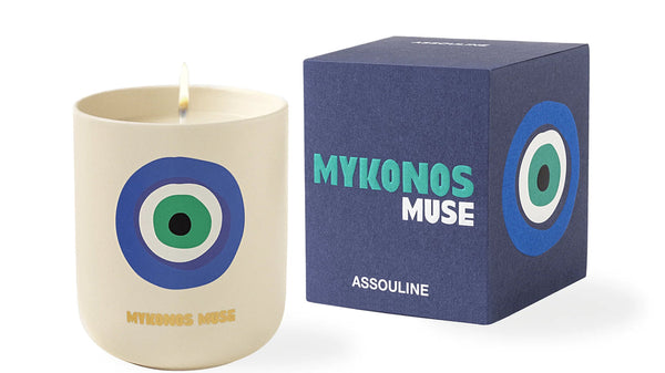 Assouline Scented Candle Mykonos Muse