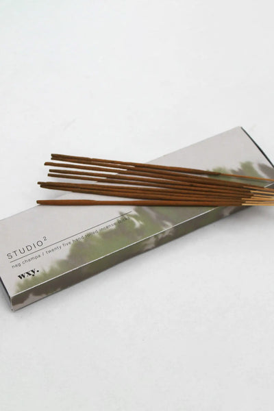 WXY . Studio Incense Sticks - Green Nag Champa