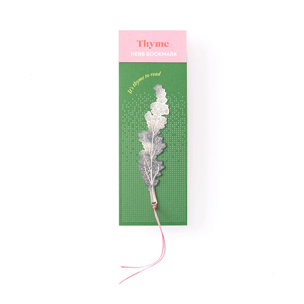 Another Studio  Thyme, Botanical Herb Bookmark