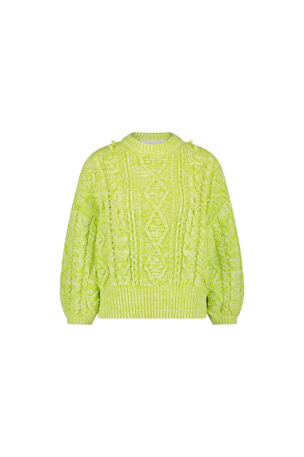 Fabienne Chapot Lovely Lime Suzy Pullover with 3/4 Sleeve