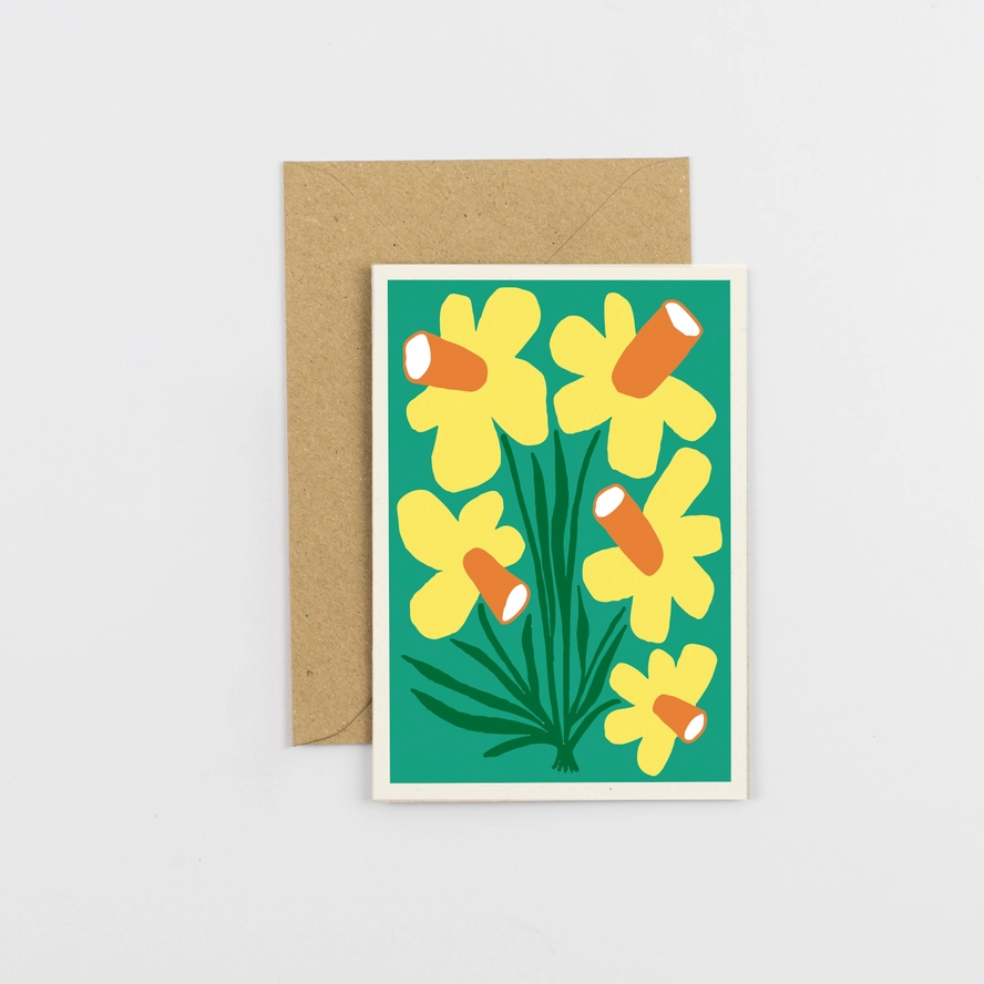 Studio Wald Daffodil Greeting Card