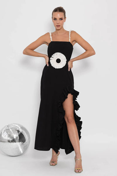Sundress Francine Dress - Black