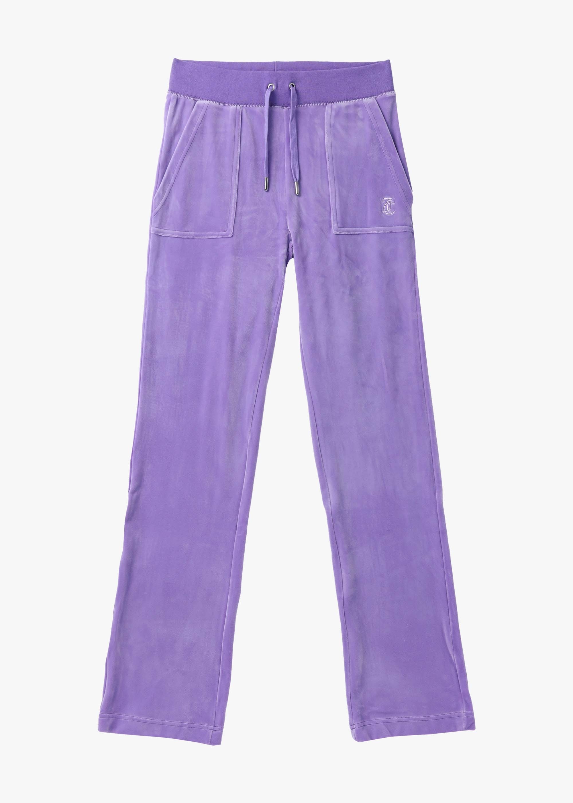 Juicy Couture Womens Del Ray Classic Pocket Lounge Pants In Purple