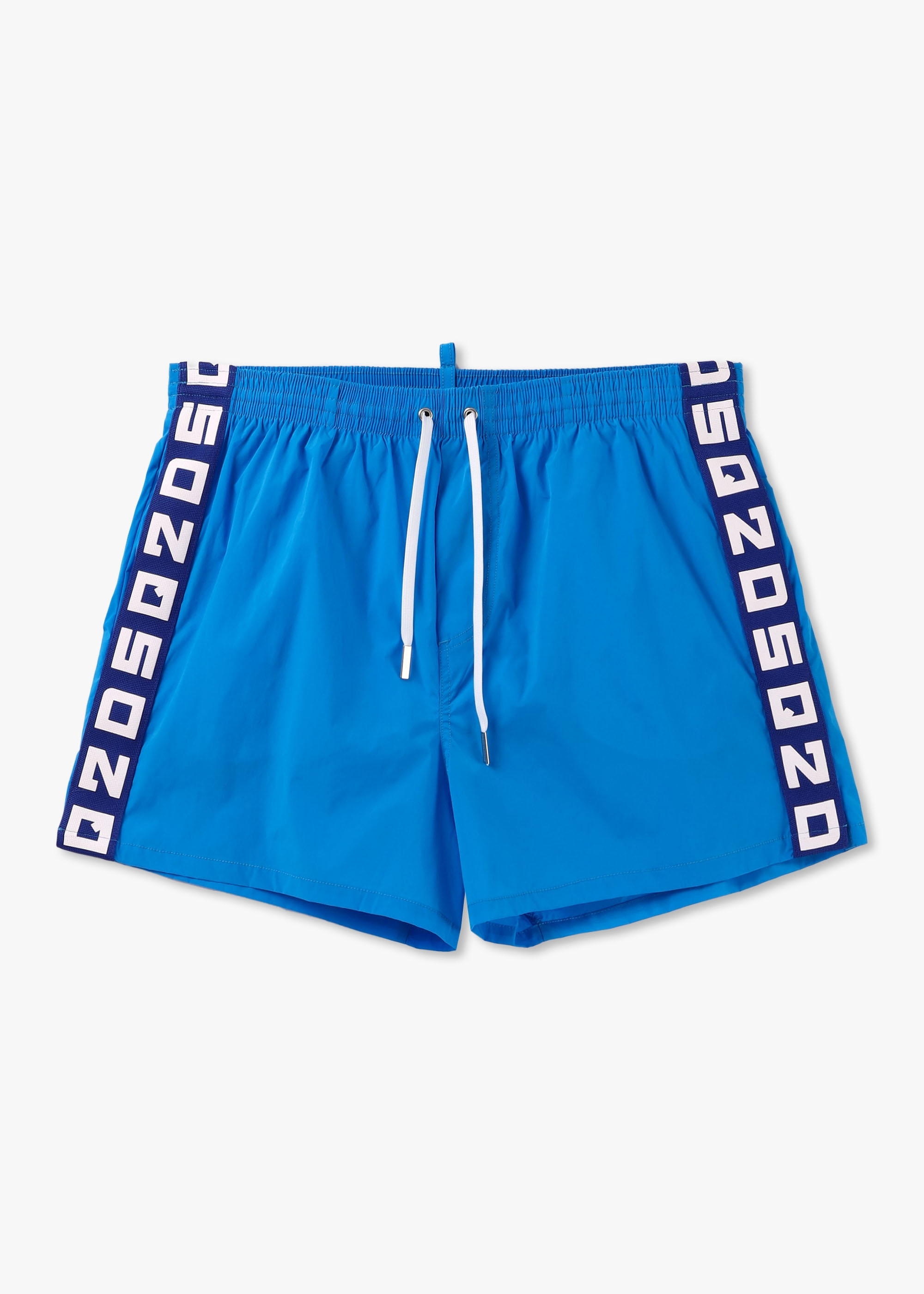 Dsquared2 Mens Logo Swim Shorts In Bluette