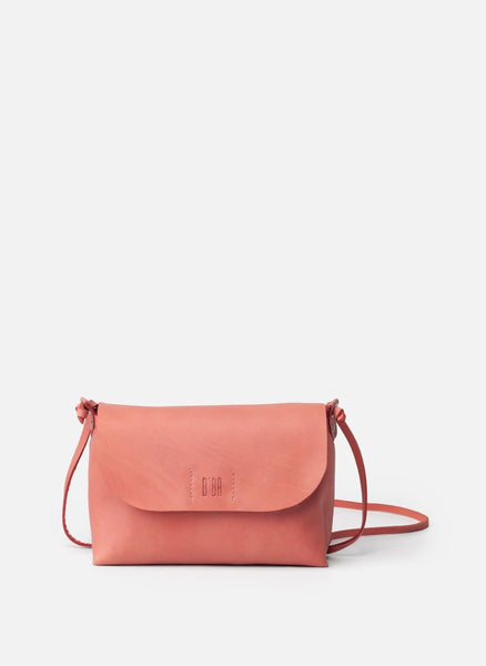 Biba New Waverly Leather Crossbody Bag - Pink