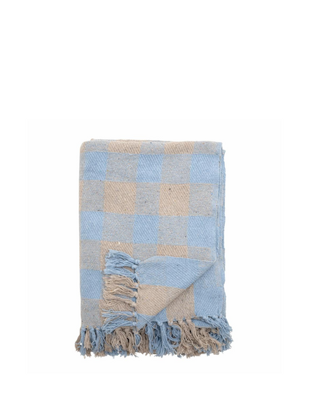 Bloomingville Largs Recycled Cotton Throw From