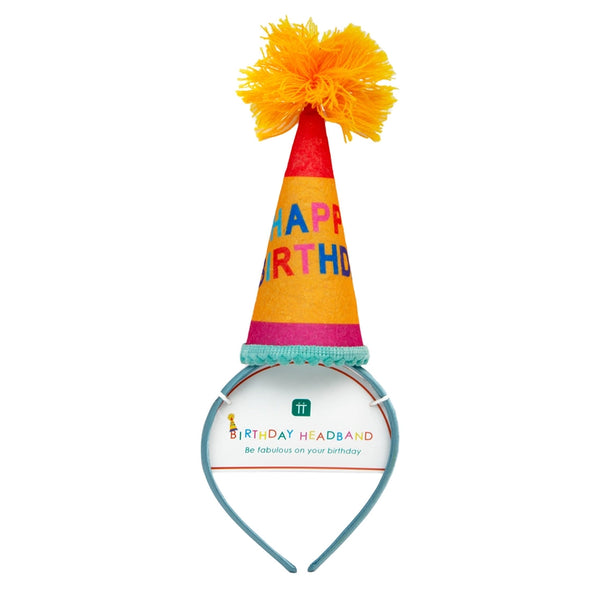 Talking Tables Happy Birthday Headband Party Hat