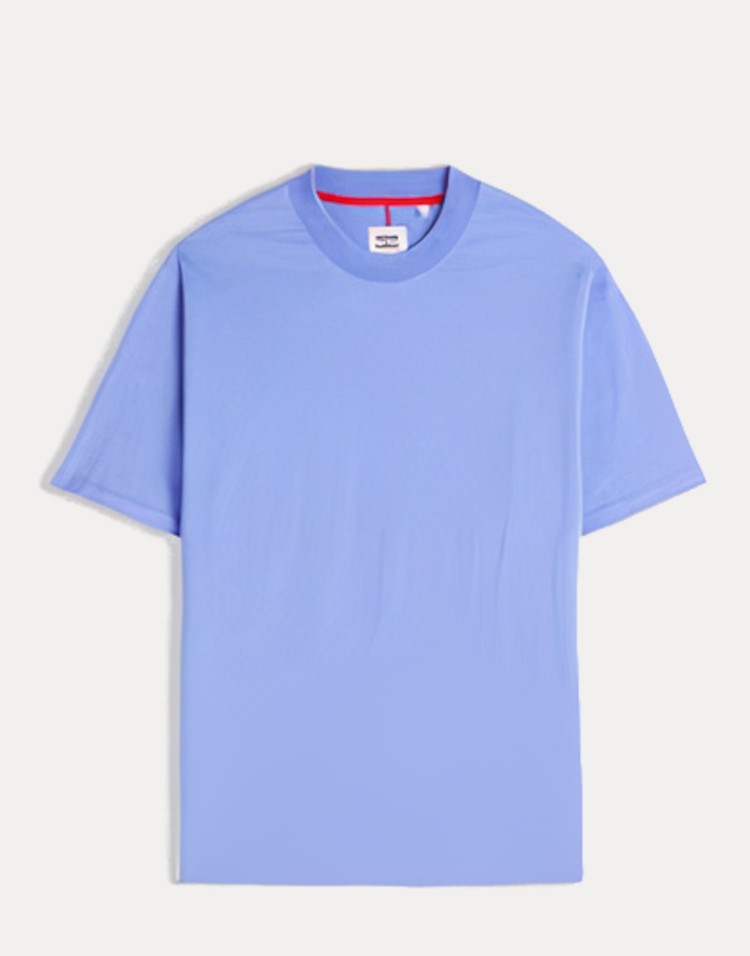 Homecore T-Shirt Mko - Oversize - Coton Bio - Bleuet