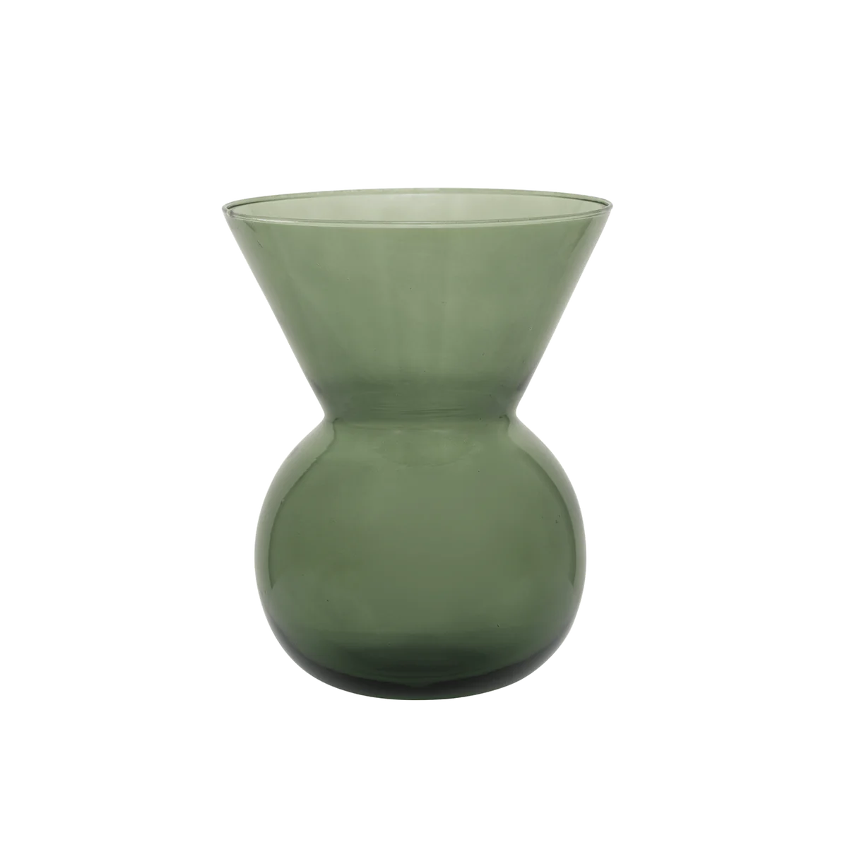 Urban Nature Culture Vase Recycled Glass By Mieke Cuppen S, Duck Green