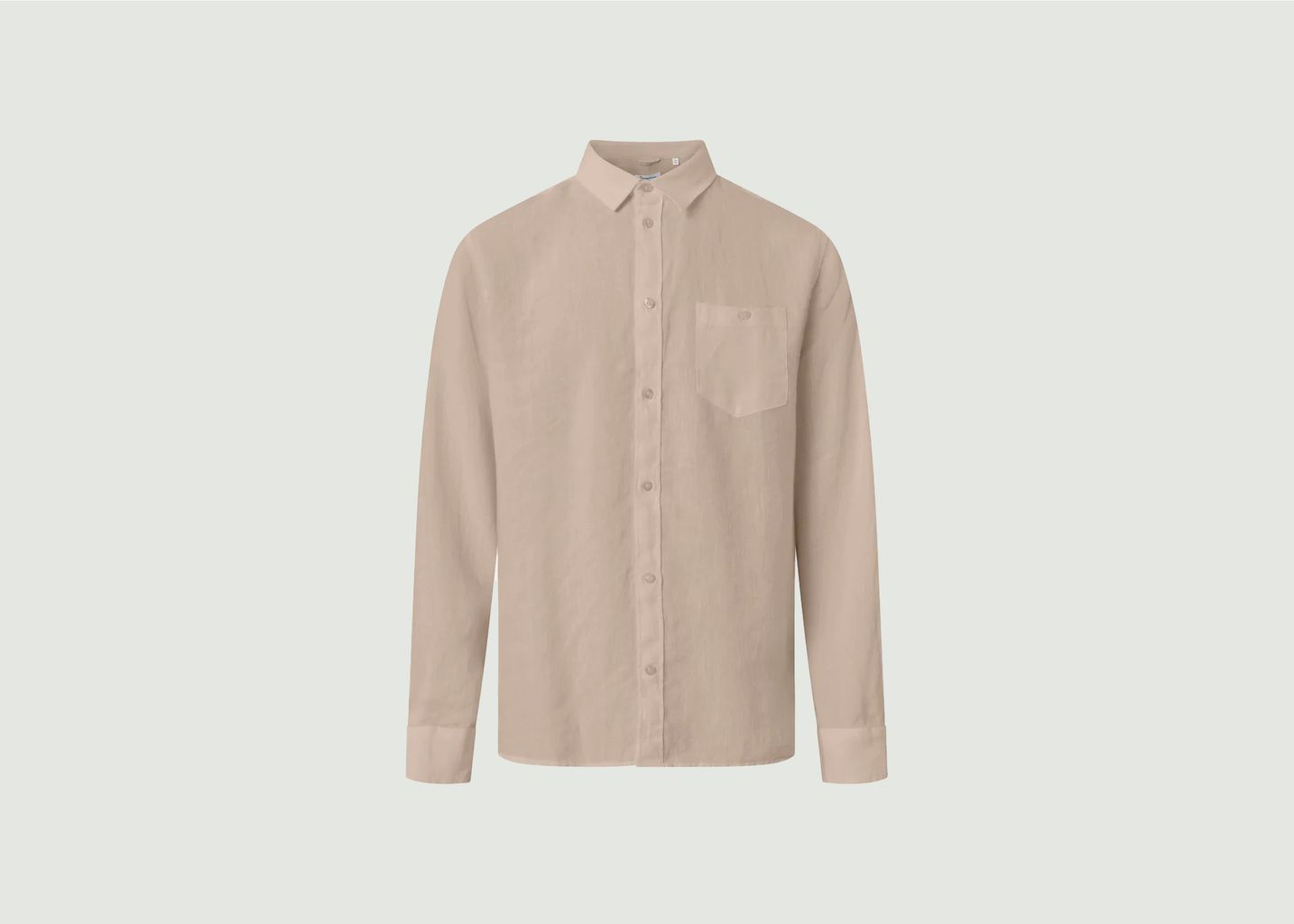 Knowledge Cotton Apparel  Linen Shirt