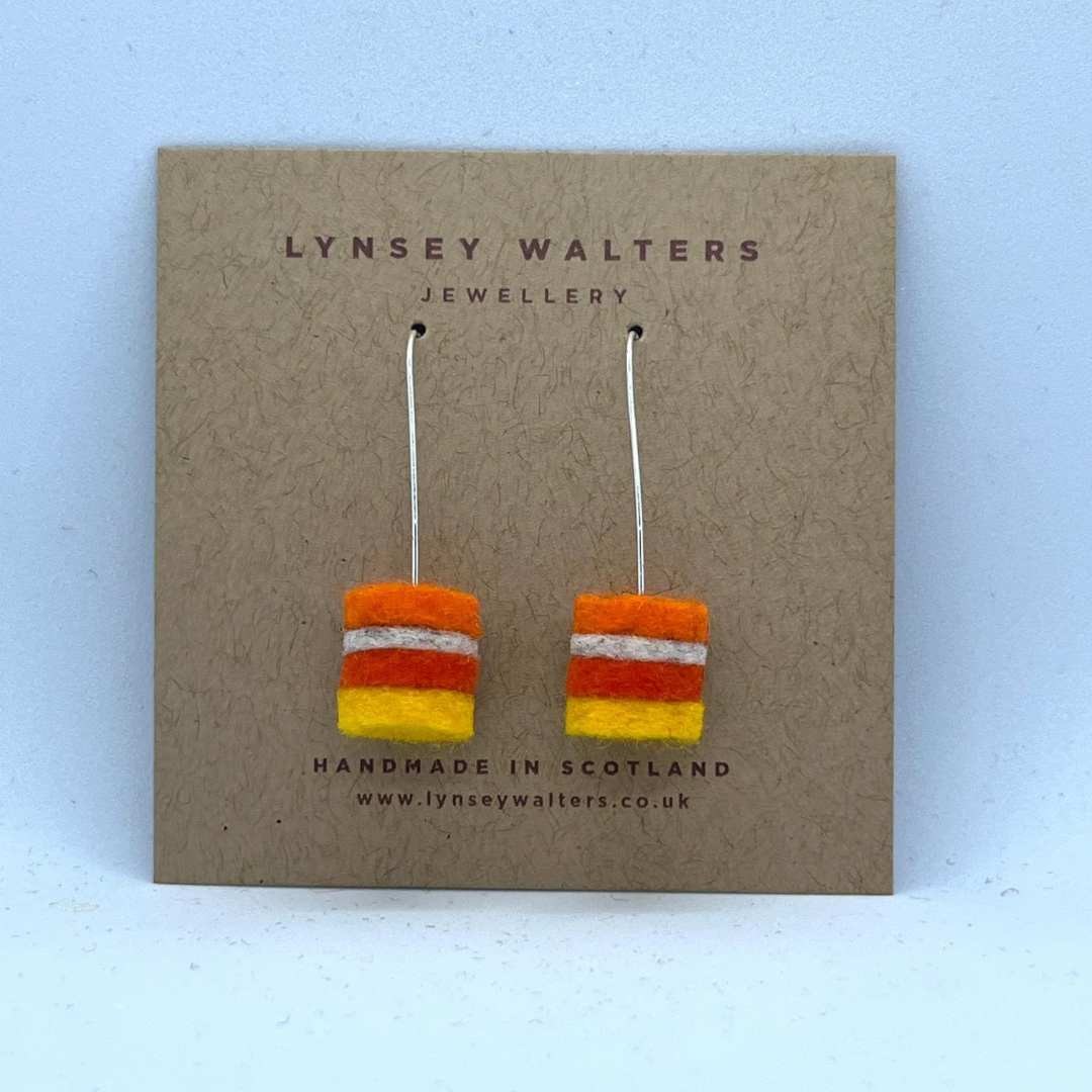 Lynsey Walters Ombre Earring Orange