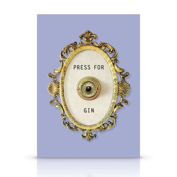 Pengelly Press For Gin A6 Postcard