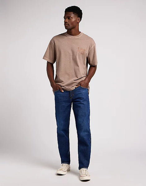 Lee Jeans  Oscar Relaxed Tapered Fit In Blue Nostalgia