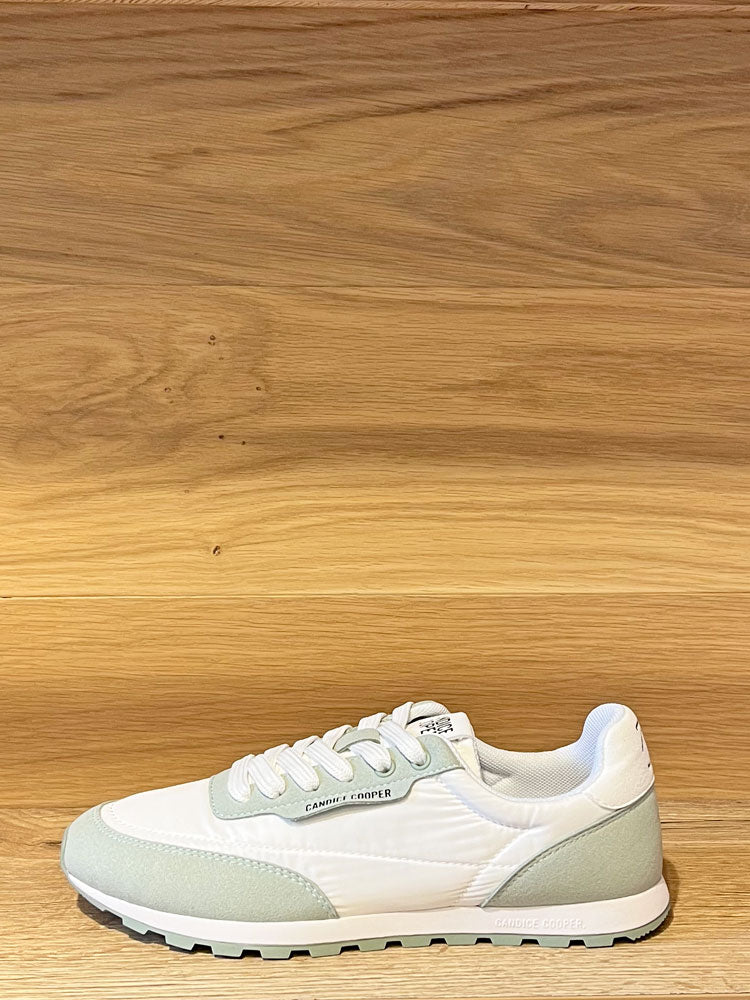 Candice Cooper Plume Trainers Mint & White