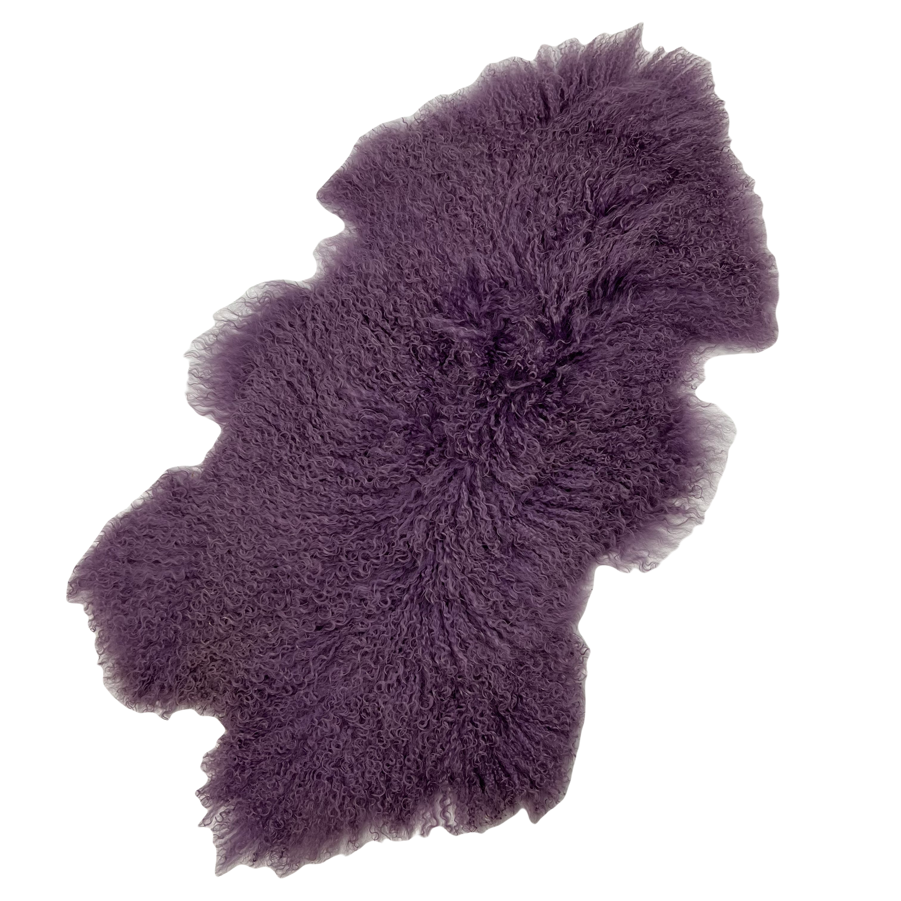 Hanlin Light Purple Tibetan Sheepskin Rug
