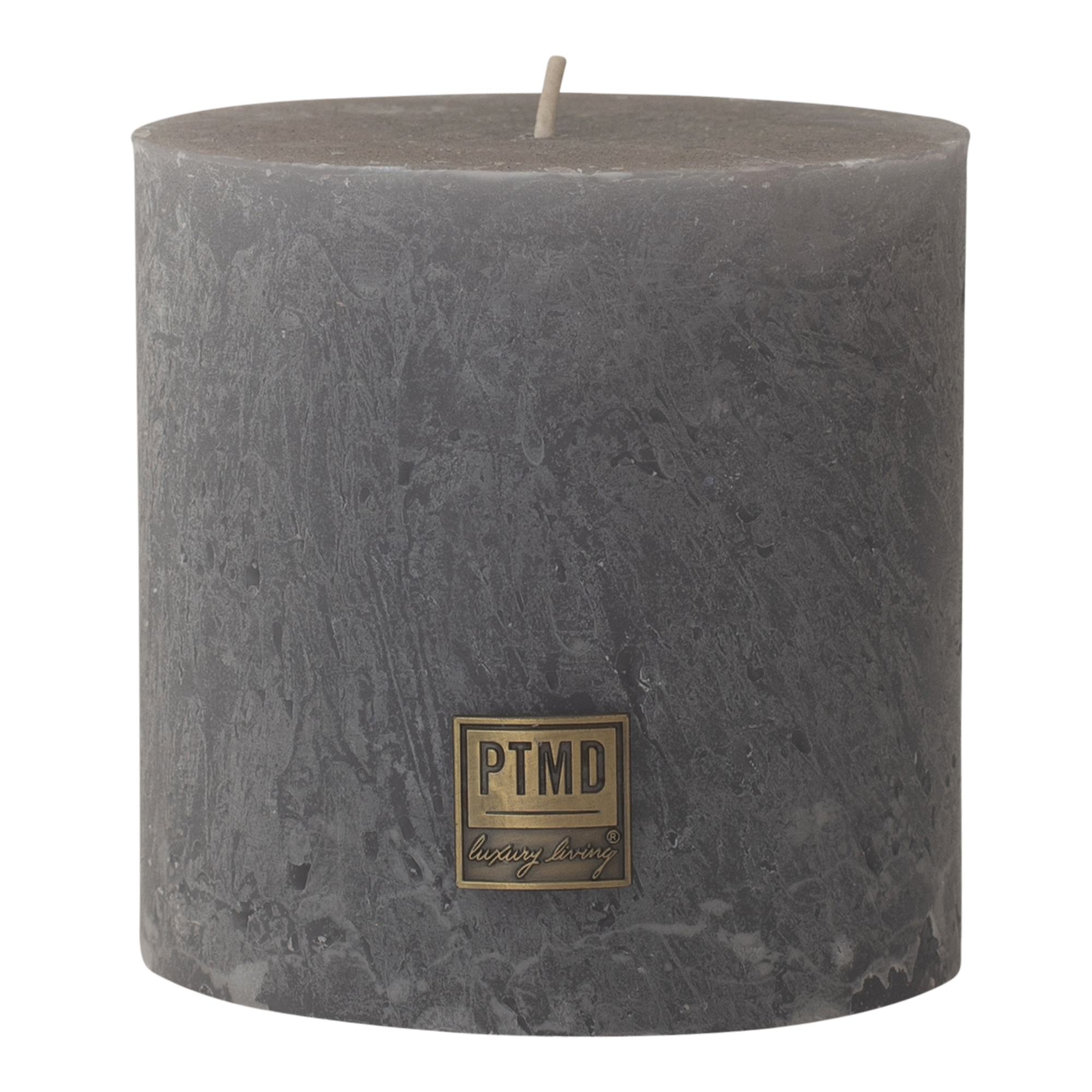 ptmd-10-x-10cm-suede-grey-rustic-block-candle