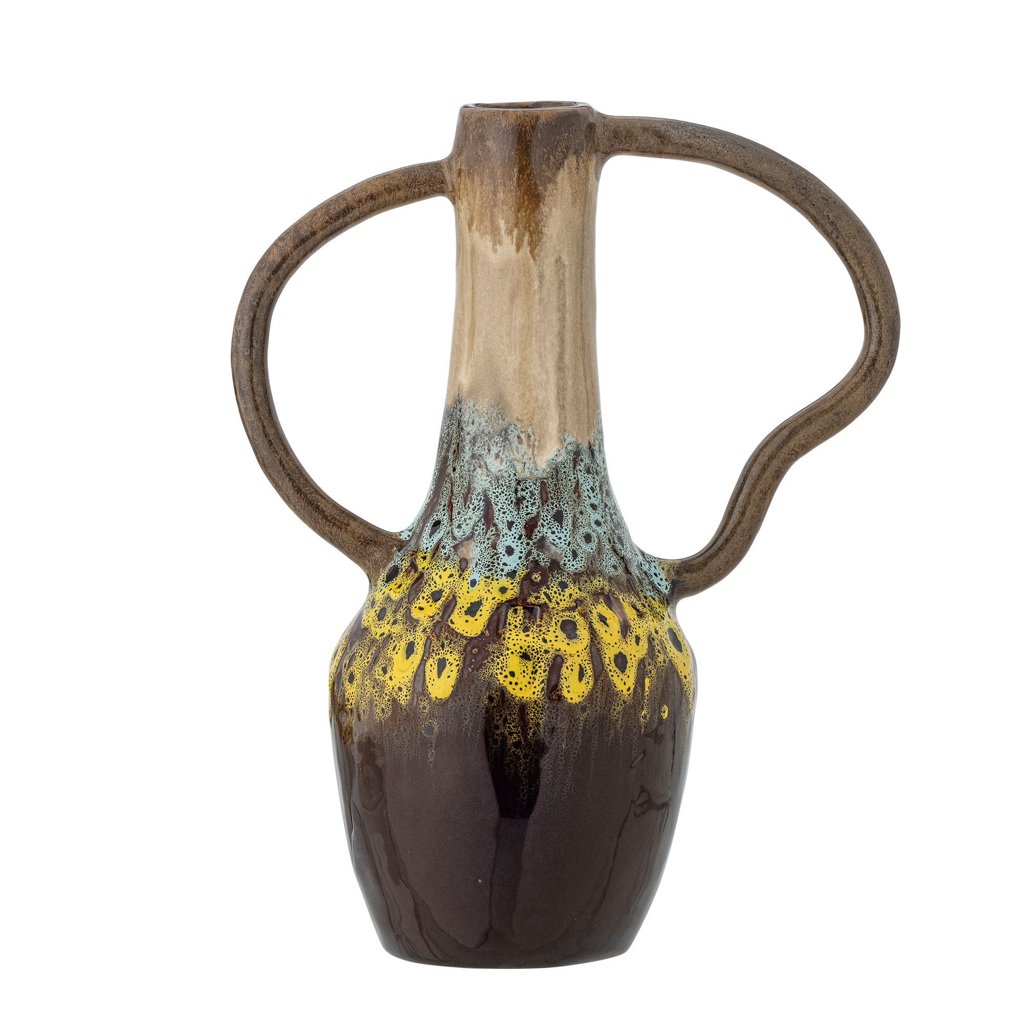bloomingville-mahnoor-vase-brown-stoneware