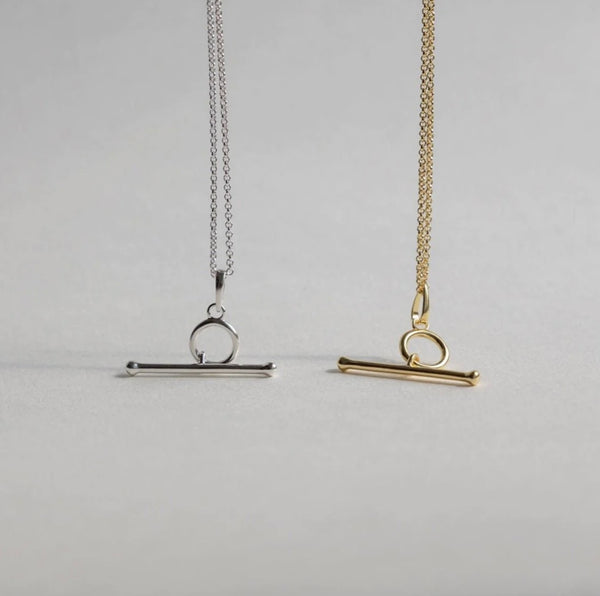 Spoiled Life Lines And Current ‘alberta’ Bar Necklace - Sterling Silver
