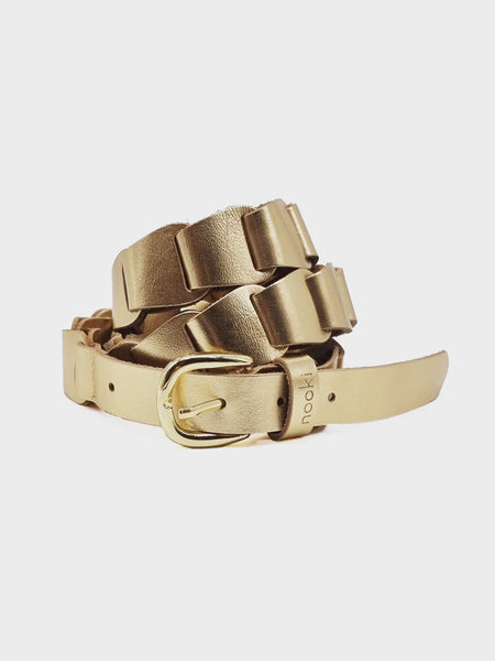 Nooki Design Lana Leather Belt - Gold