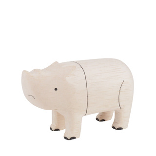 T-lab Wooden Rhino