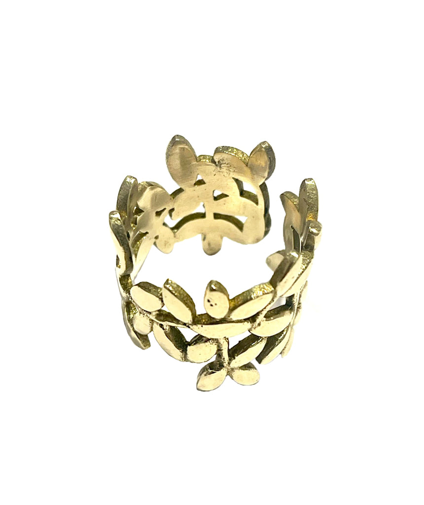 Urbiana Flower Ring Adjustable